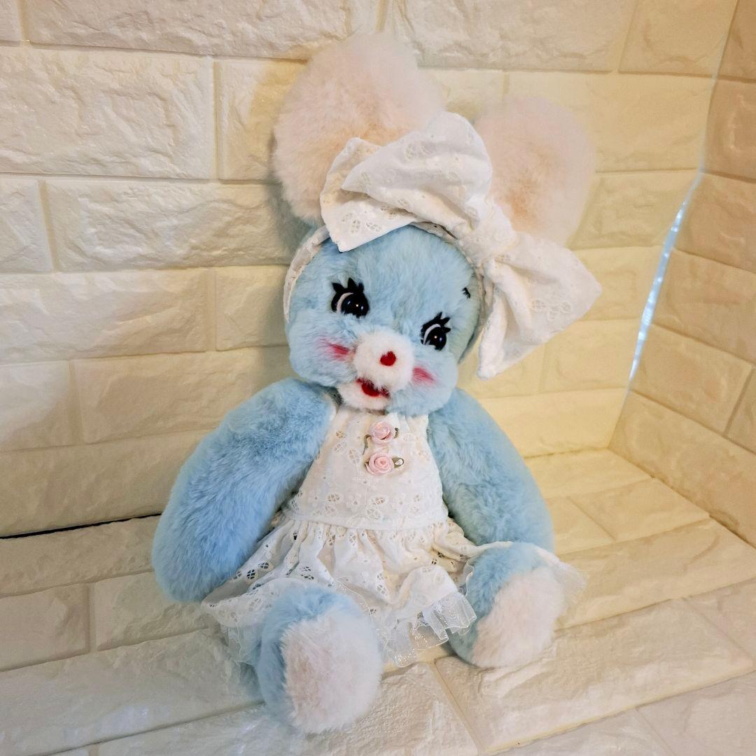 ぬいぐるみ、うさぎ、バニー、ハンドメイド、オリジナル、抱きしめられるサイズ