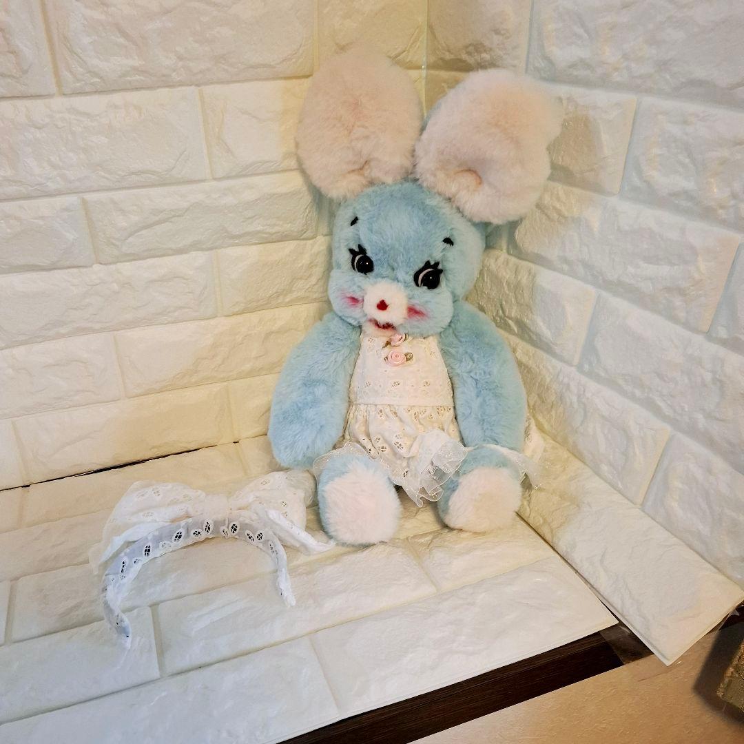 ぬいぐるみ、うさぎ、バニー、ハンドメイド、オリジナル、抱きしめられるサイズ