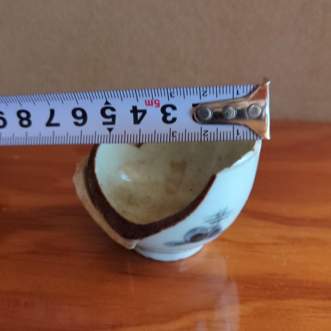 陶器製品 伝統的な日本のデザイン　初期伊万里の陶片　骨董