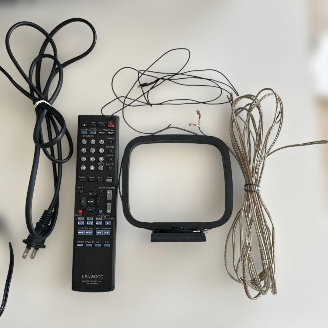 KENWOOD ミニコンポ Bluetooth USB対応