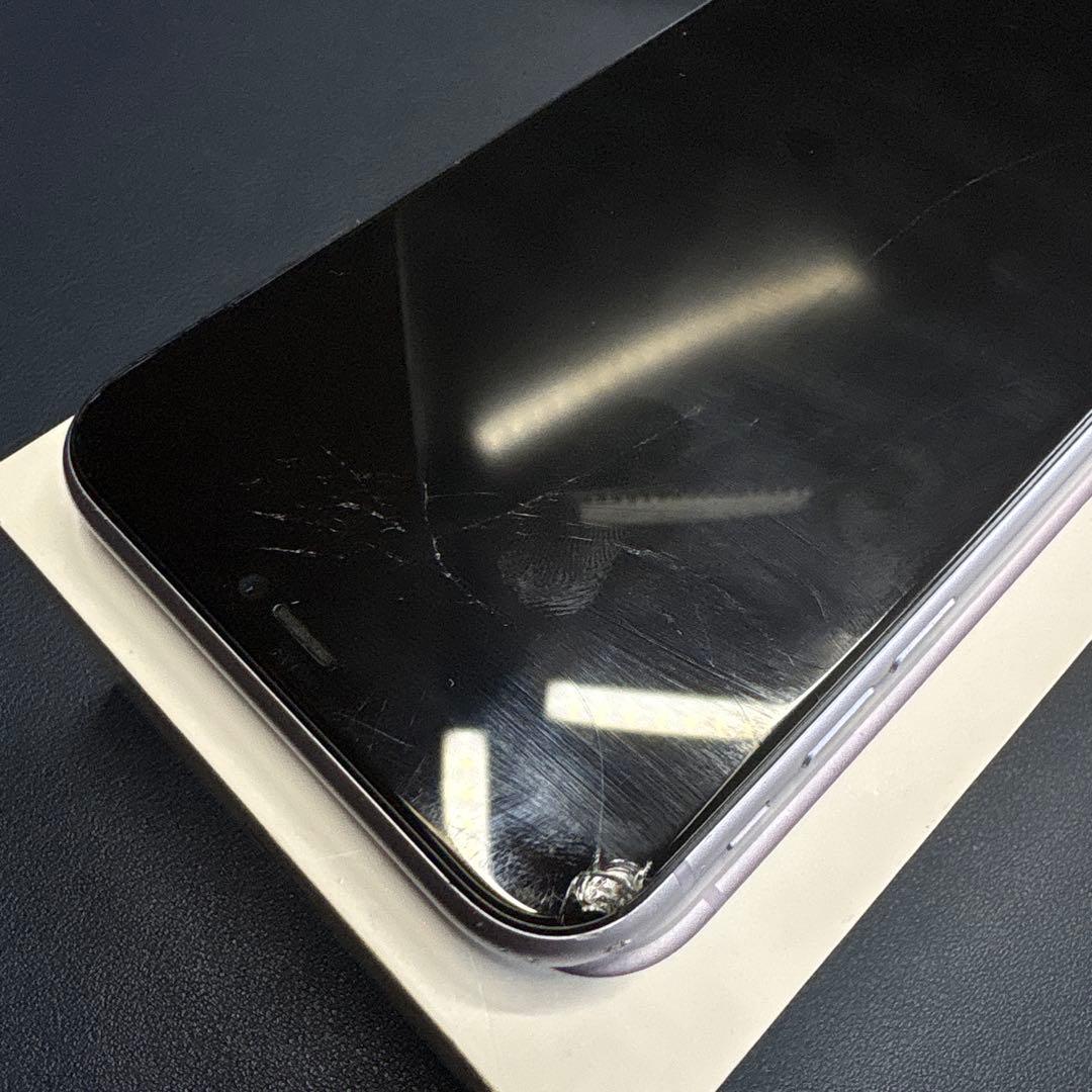 Apple iPhone 11 パープル 本体【バッテリー・スクリーン交換済】