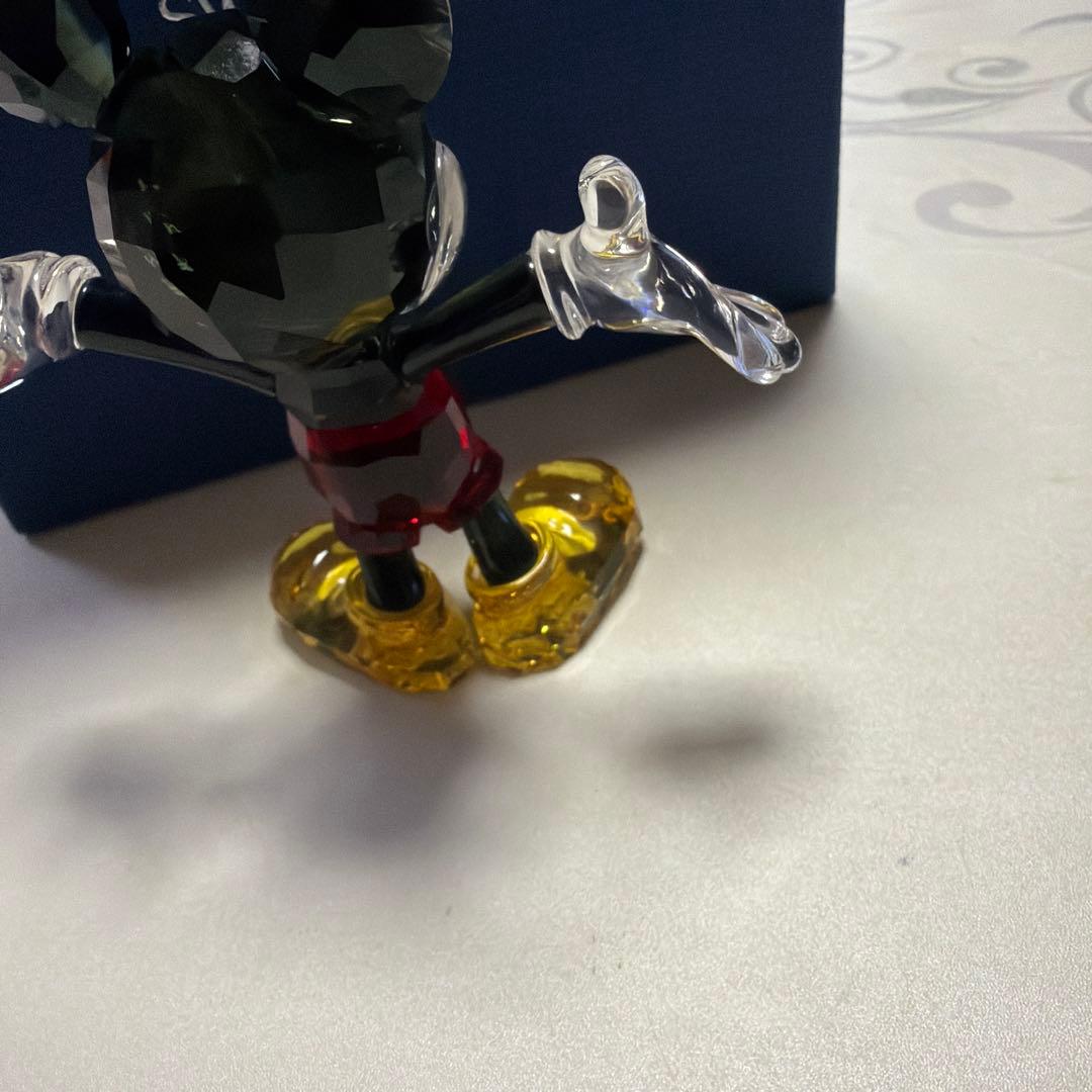 ★希少品★スワロフスキー　ディズニーコレクション　置物　ミッキーマウス　美品