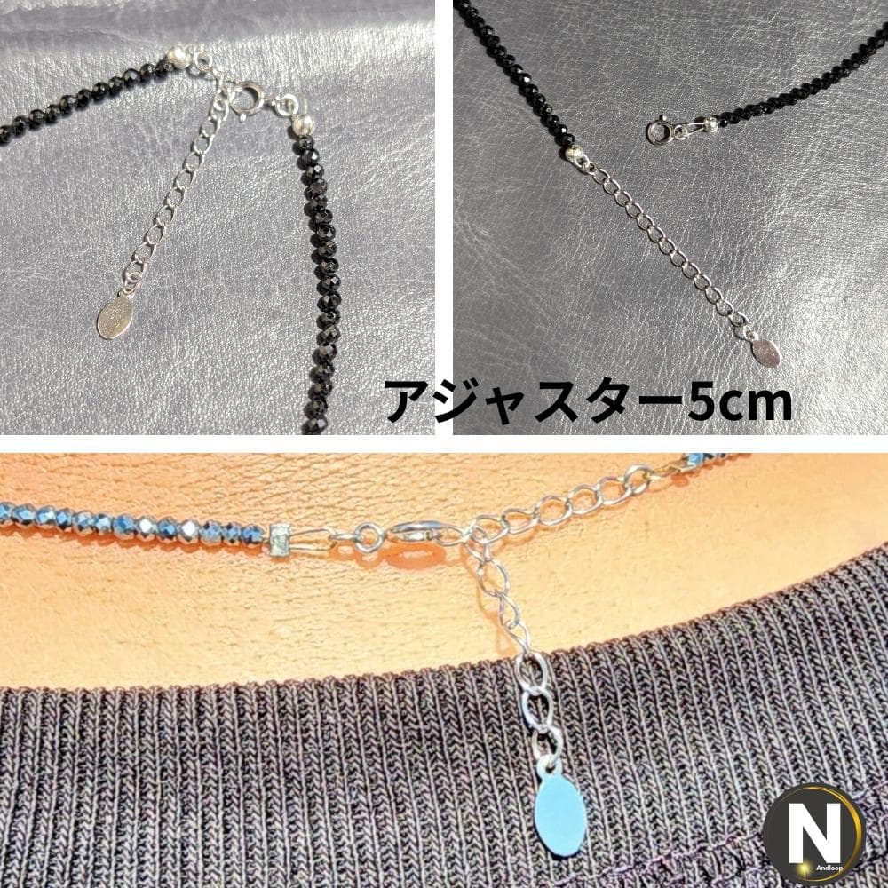 一点物ペンダント ネックレス ゴールドルチル スピネル（チタン）透明度が半端ない