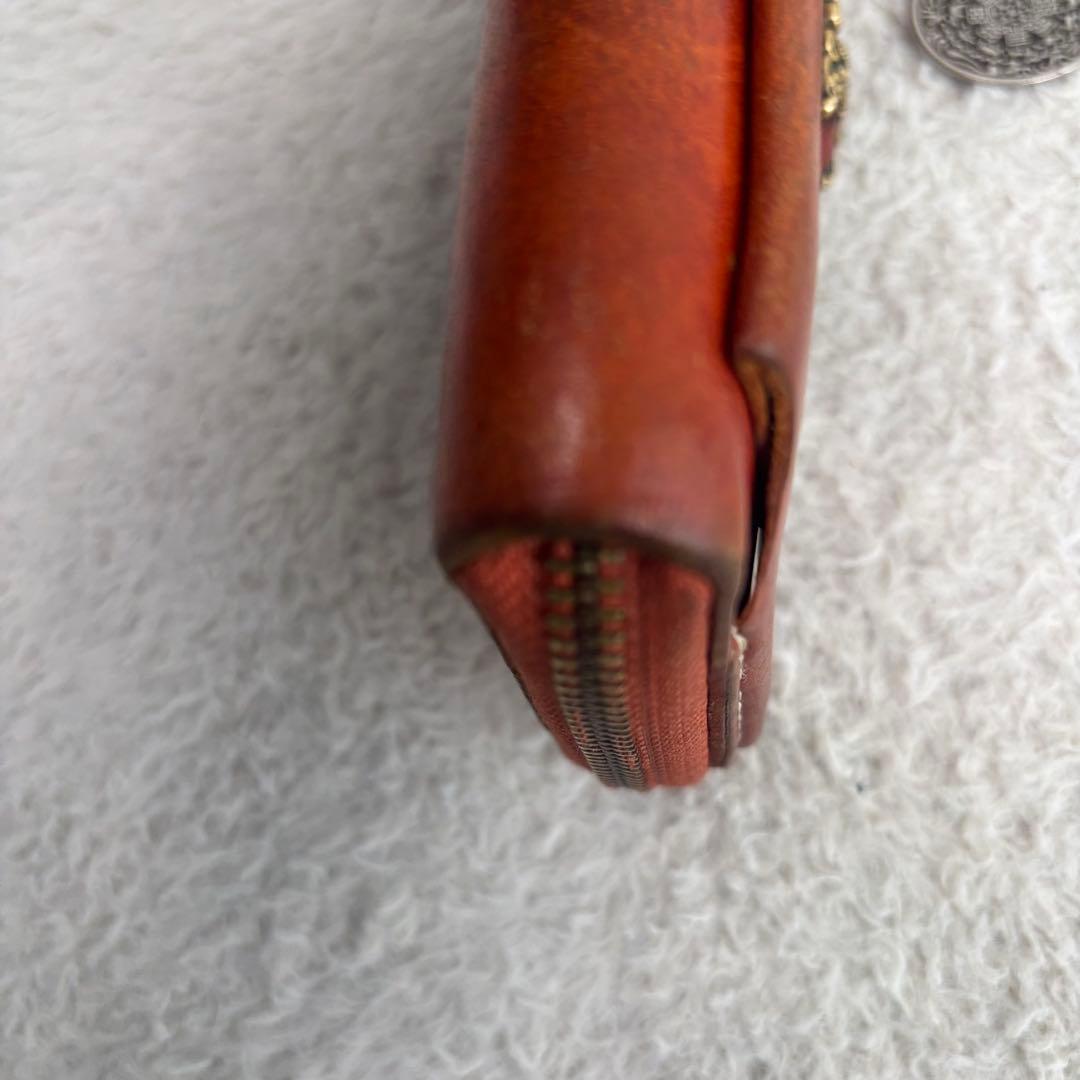 九宮転運財布 ハンドメイド ラウンドエッヂ財布 チャーム付き