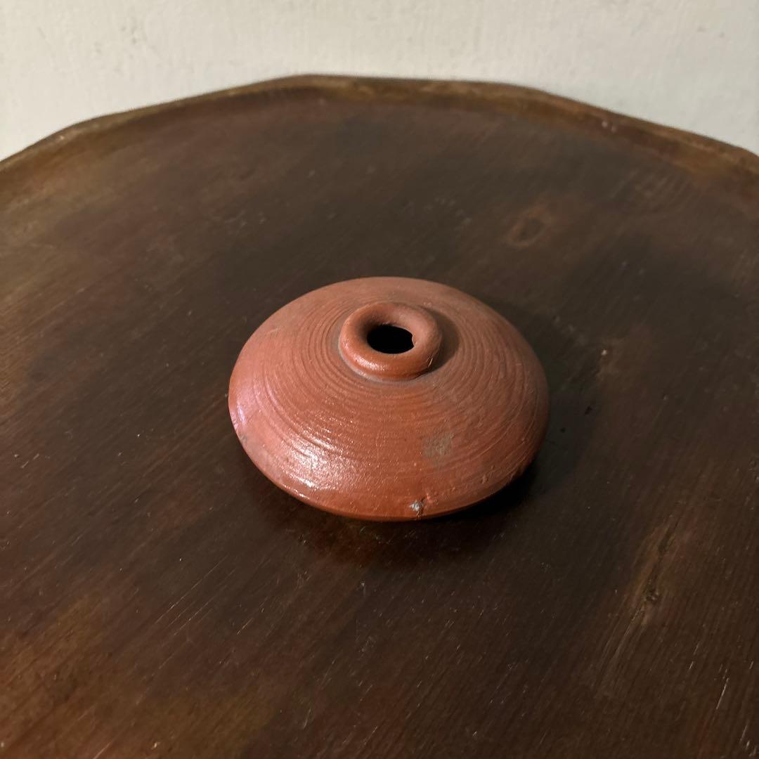 古備前油壷　江戸幕末〜明治　小壺 花器 民藝 アンティーク　検:白洲正子　李朝