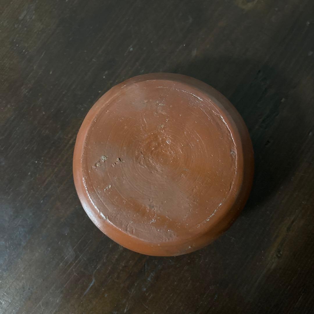 古備前油壷　江戸幕末〜明治　小壺 花器 民藝 アンティーク　検:白洲正子　李朝