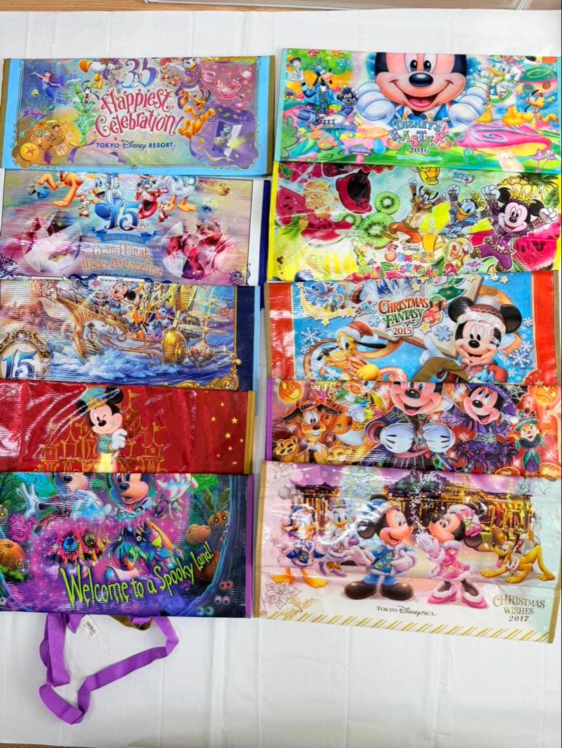 ディズニー ミッキー ダッフィー ジェラトーニ ショッピングバッグ セット