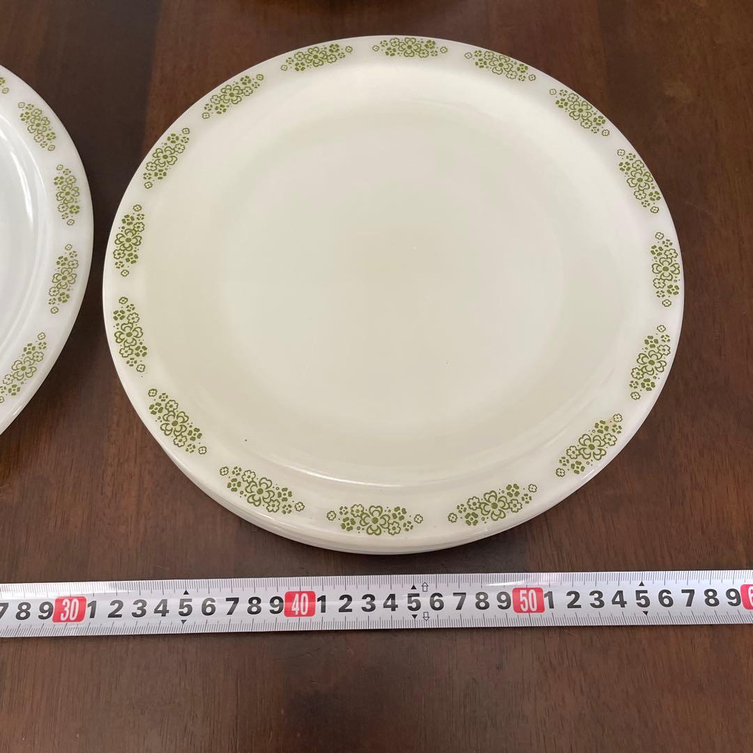 アンカーホッキング花模様の食器12点セット