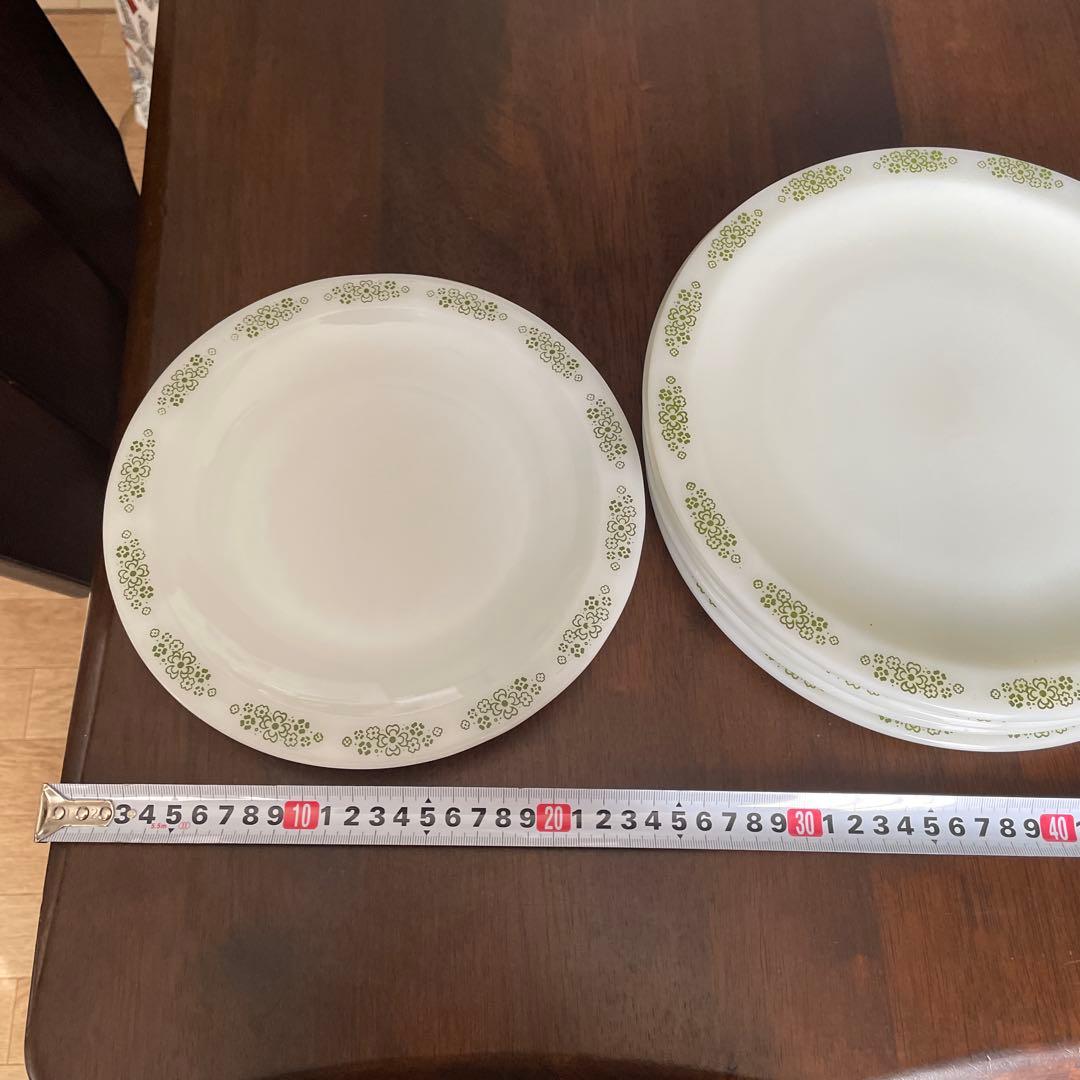 アンカーホッキング花模様の食器12点セット