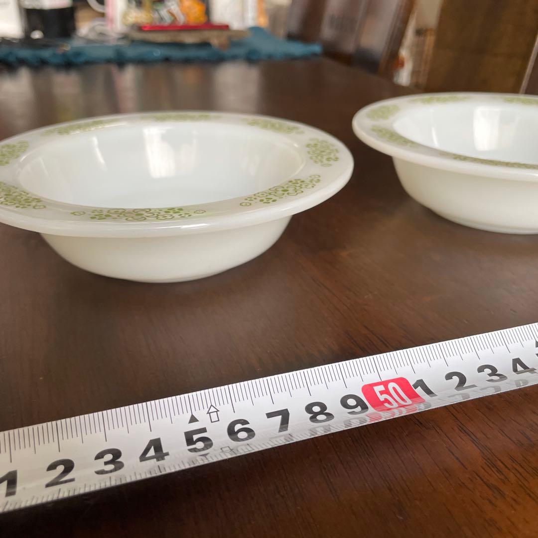 アンカーホッキング花模様の食器12点セット