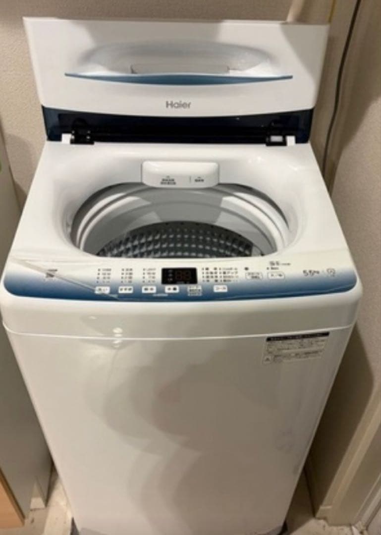 T*n様 Haier製/2023年/5.5kg/全自動洗濯機/ ⭐️美品　⭐️清