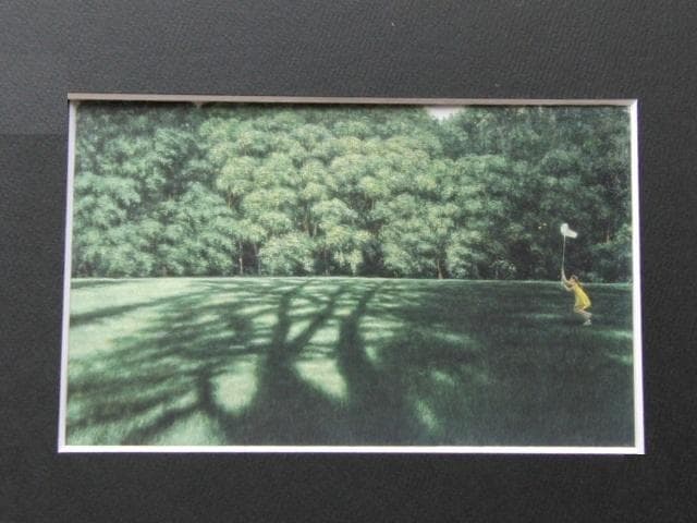 山本貞、【音のない光景】、希少な大判額装用画集より、美品、日本人画家