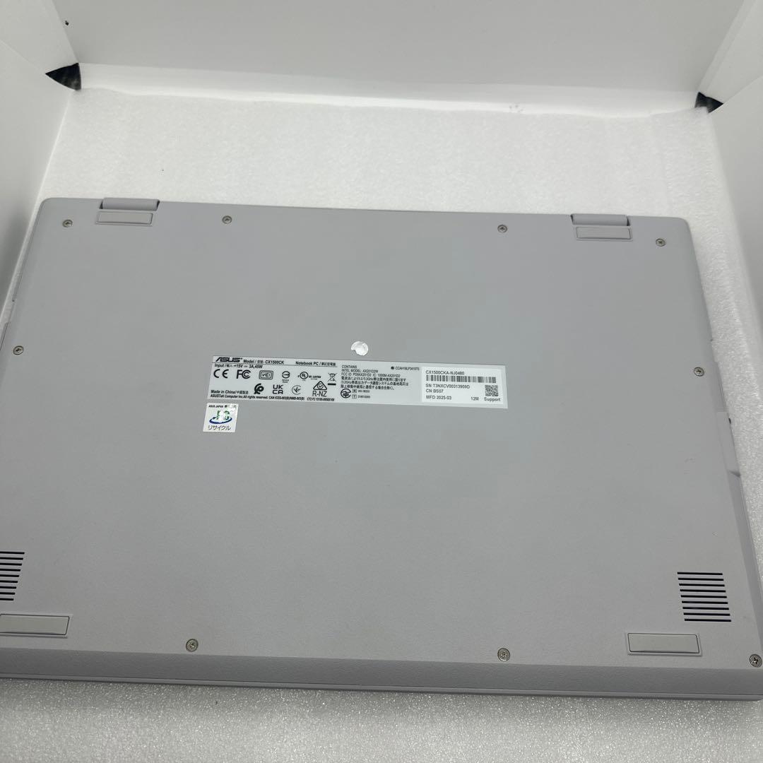 ジャンク　ASUS Chromebook cx1500cka-nj0480