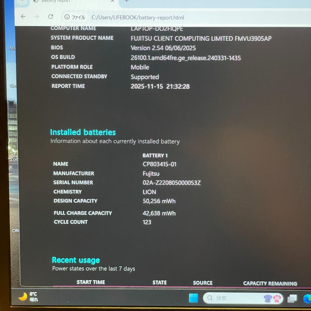 第11世代 i5 LIFEBOOK u9311 薄型 オフィス ノートPC