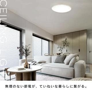 LEDシーリングライト クリアフレーム 14畳 調光 CEA14D-5.0QCF