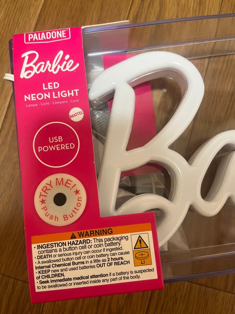 新品★未使用Mattel Barbie バービーネオンライト
