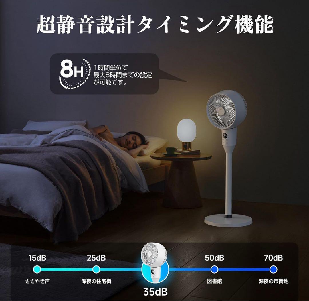 サーキュレーター 白 扇風機 静音 除湿 衣類乾燥機 リモコン 省エネ 325