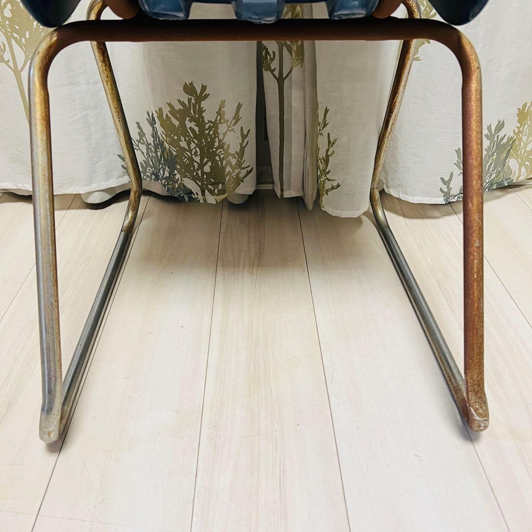 VIRCO Chair バルコ スタッキングチェア　ネイビー