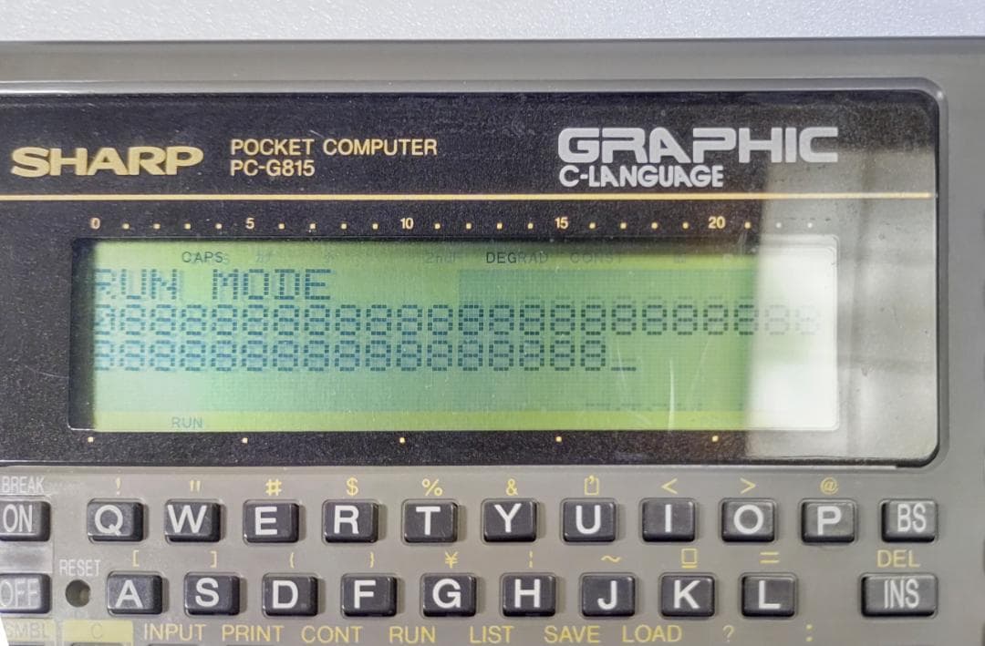 SHARP ポケットコンピュータ PC-G815 ポケコン