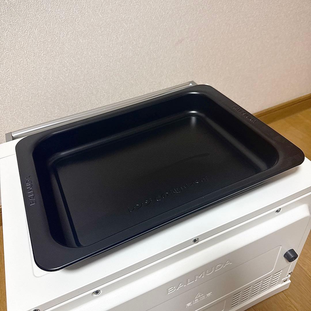 【美品】バルミューダ　オーブンレンジ K04A-WH 2022年製