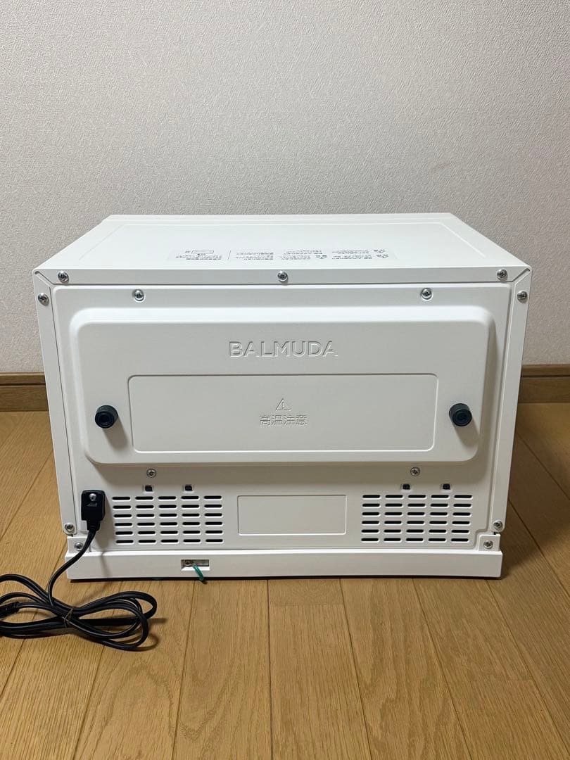 【美品】バルミューダ　オーブンレンジ K04A-WH 2022年製