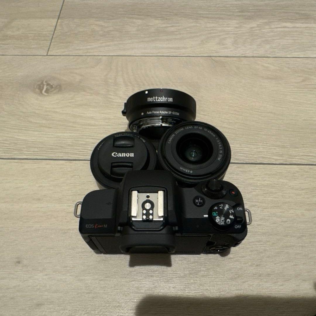 山*田様 Canon EOS M5 ミラーレスカメラ 本体とレンズ付