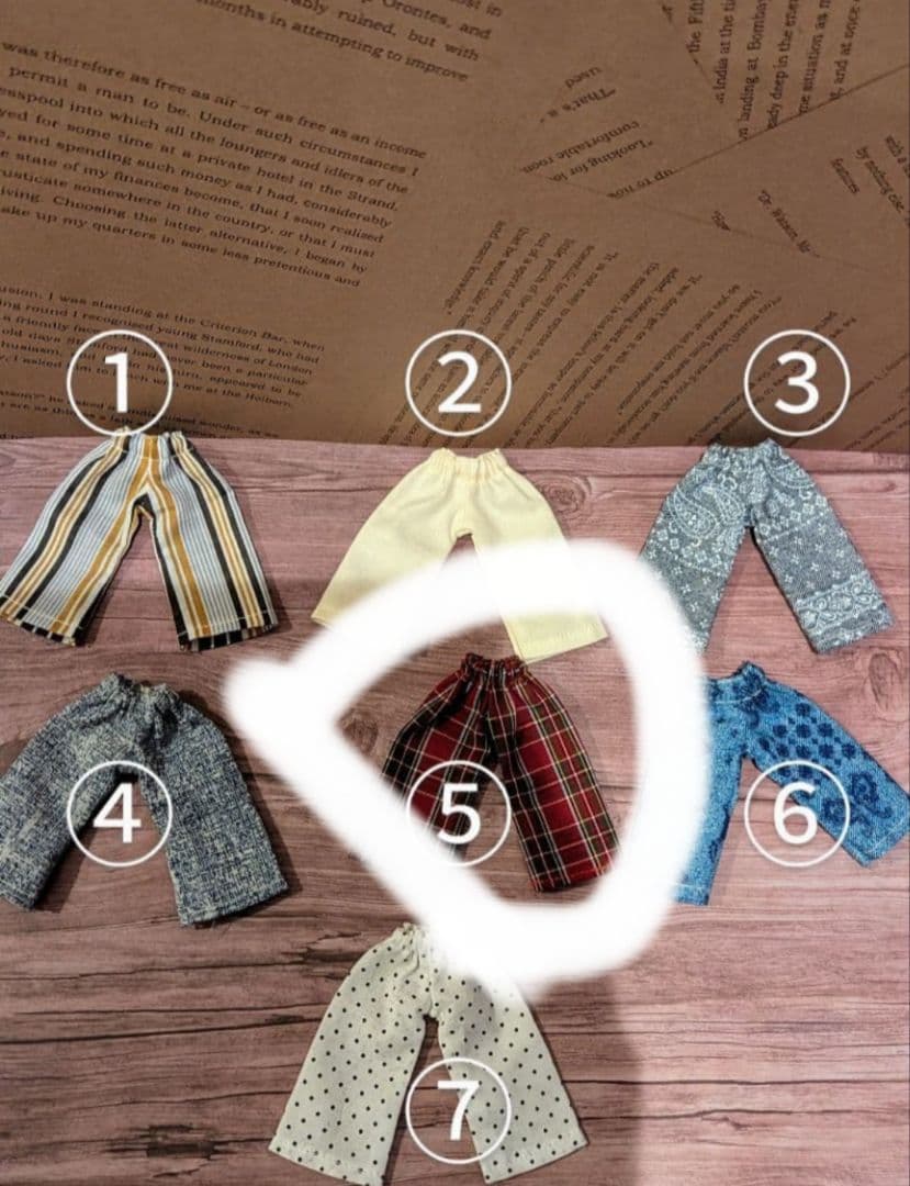 ☆クロ画面☆ロングスカート　ワイドパンツ