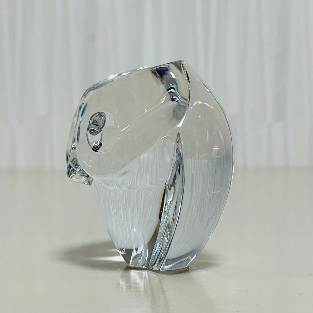Baccarat バカラ ふくろう 置物 フィギュリン