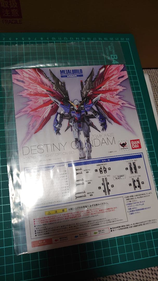 LBUILD デスティニーガンダム WING OF LIGHT