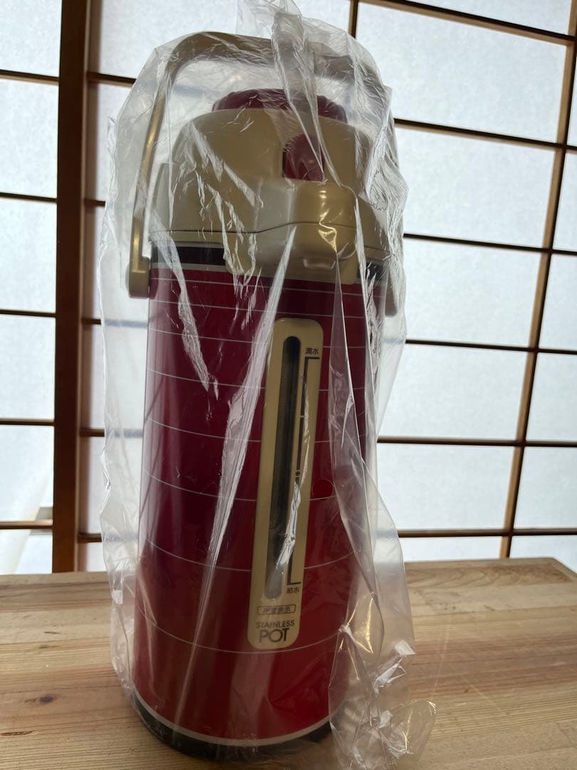 TOSHIBA 保温ポット　昭和レトロ