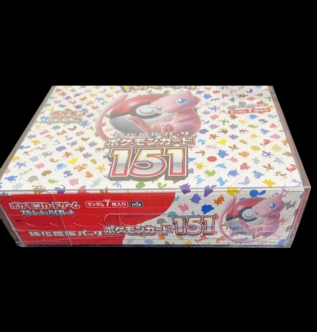 【新品未開封】【シュリンク付き】ポケモンカード151 BOX