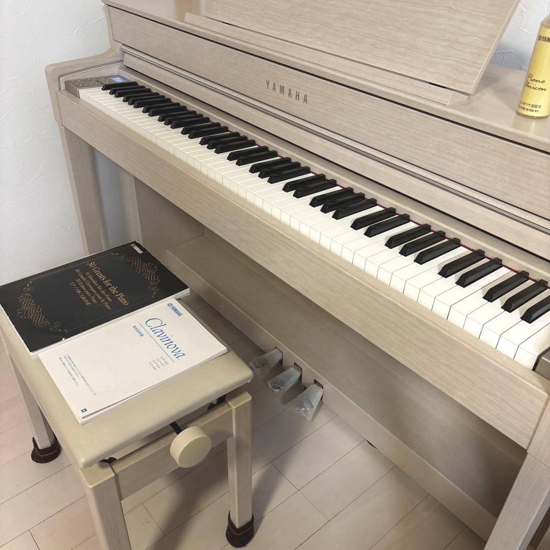 YAMAHA クラビノーバ　電子ピアノ　CLP-545WA 2017年購入　美品