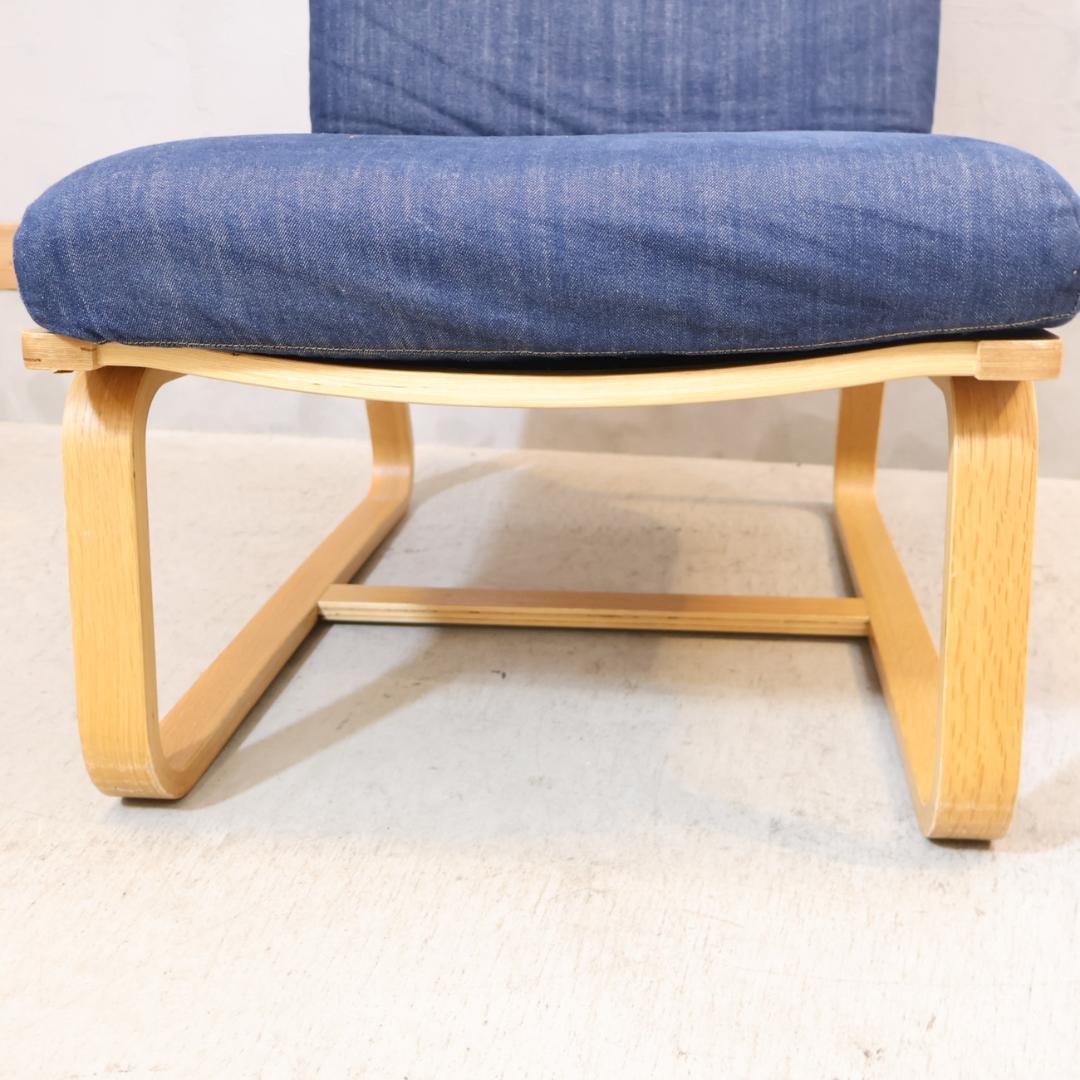 無印良品 MUJI オーク材 リビングでもダイニングでもつかえるソファチェア