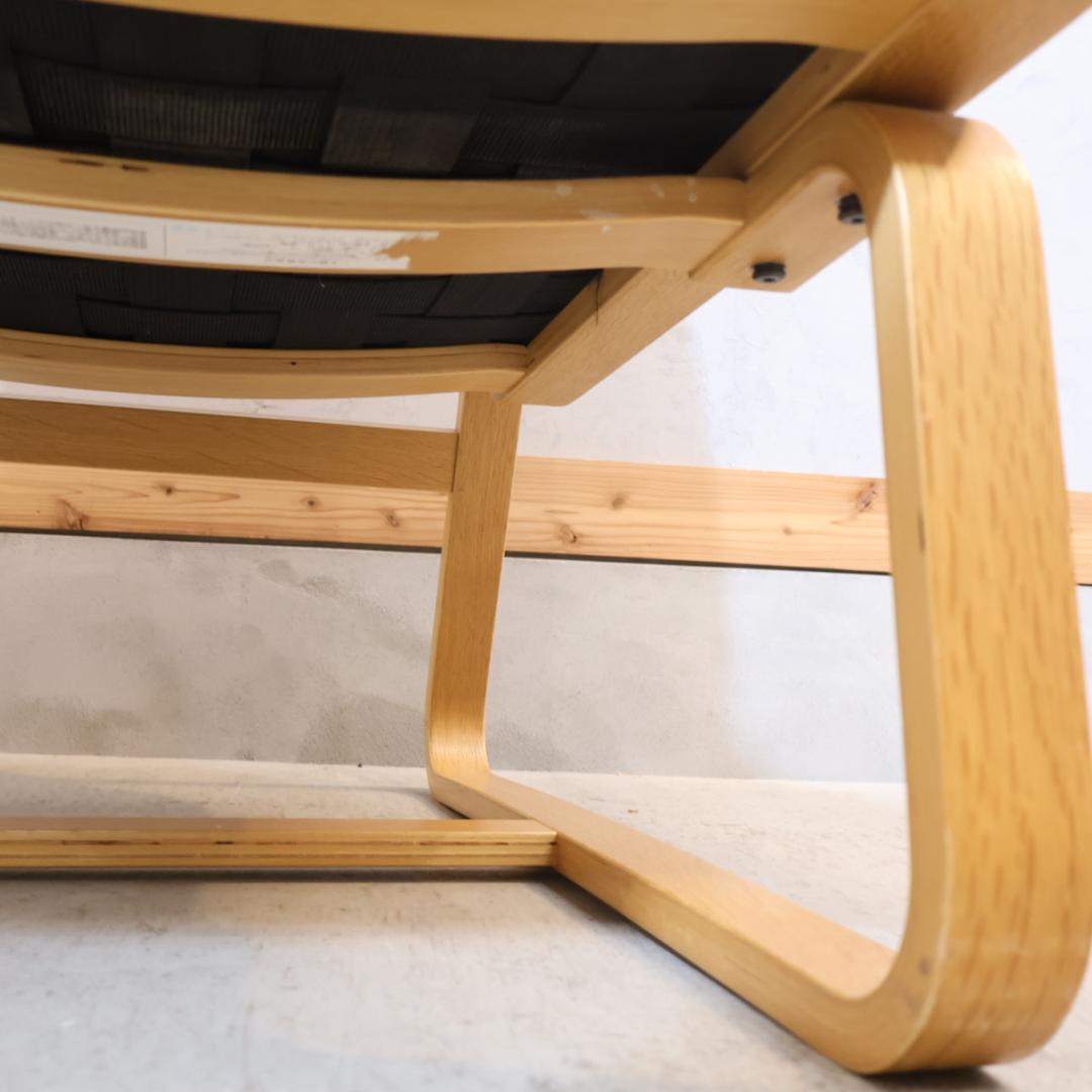 無印良品 MUJI オーク材 リビングでもダイニングでもつかえるソファチェア