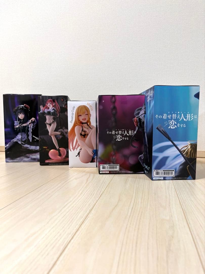 新品未開封 その着せ替え人形は恋をする 喜多川海夢 フィギュア 5種セット
