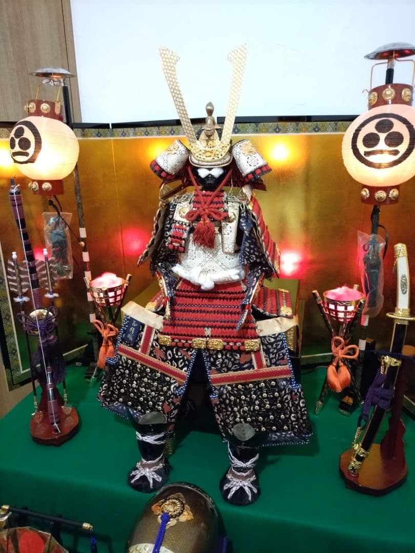 五月人形飾り