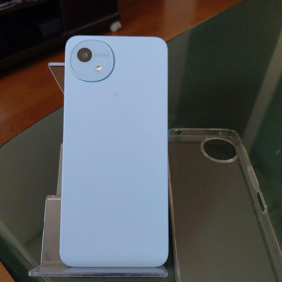 AQUOS wish4 ブルー　(ジャンク)