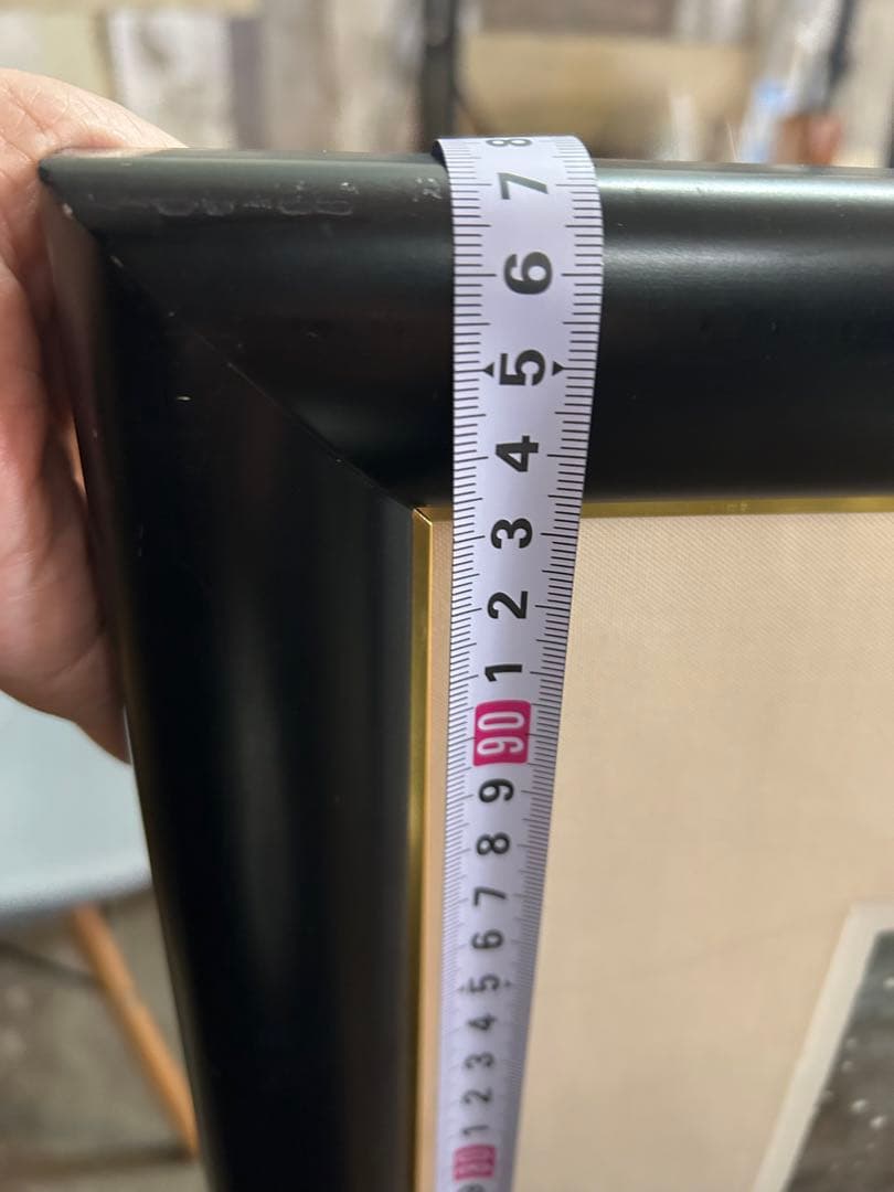 チャンプー　張歩　リトグラフ　中国人画家・張歩「冬」61/￼200