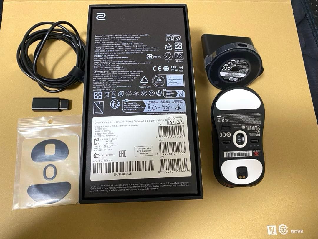 BenQ ZA13-DW ワイヤレスマウス 本体