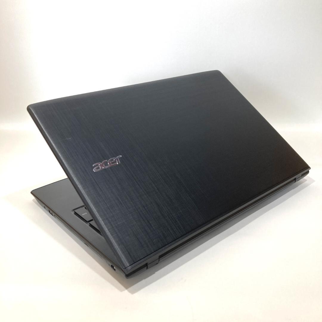 初心者✨快適・カメラ・大画面・DVD✨黒✨すぐ使えるノートパソコン◇T557-3