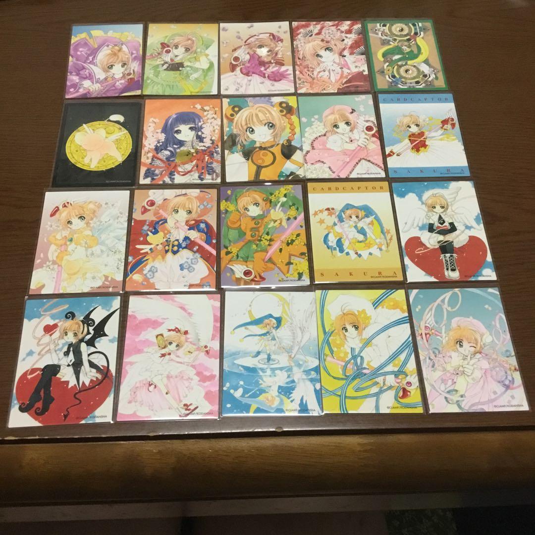 カードキャプターさくら　トレーディングカード　クロウカード　原作版　40枚セット