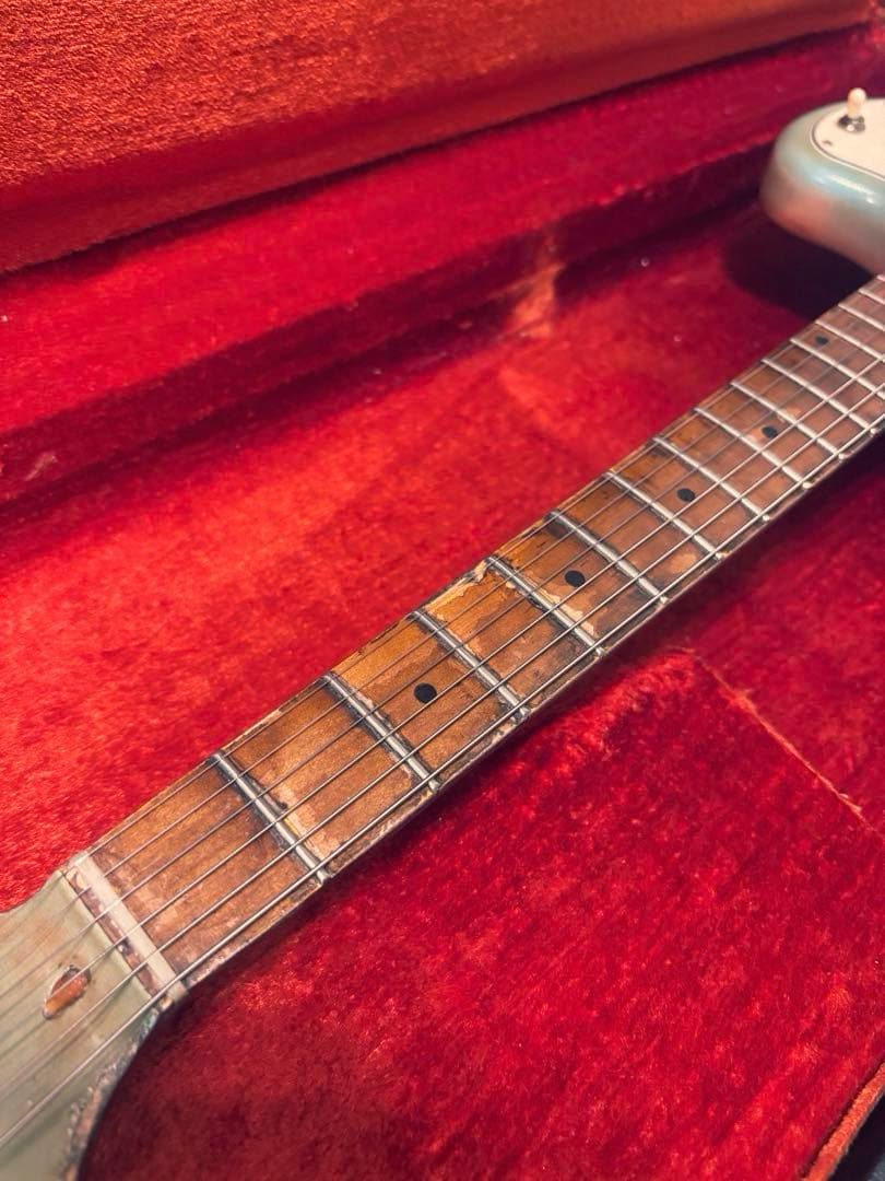 JAZZMASTERタイプ　レリック　マッチングヘッド　リバースヘッド