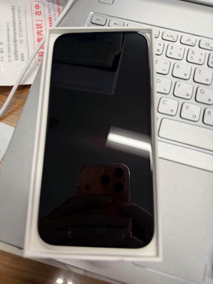 iPhone16plus. ブラック