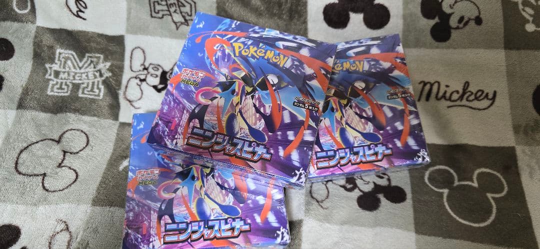 ポケモンカードゲーム ニンジャスピナー　ボックスセット 3個