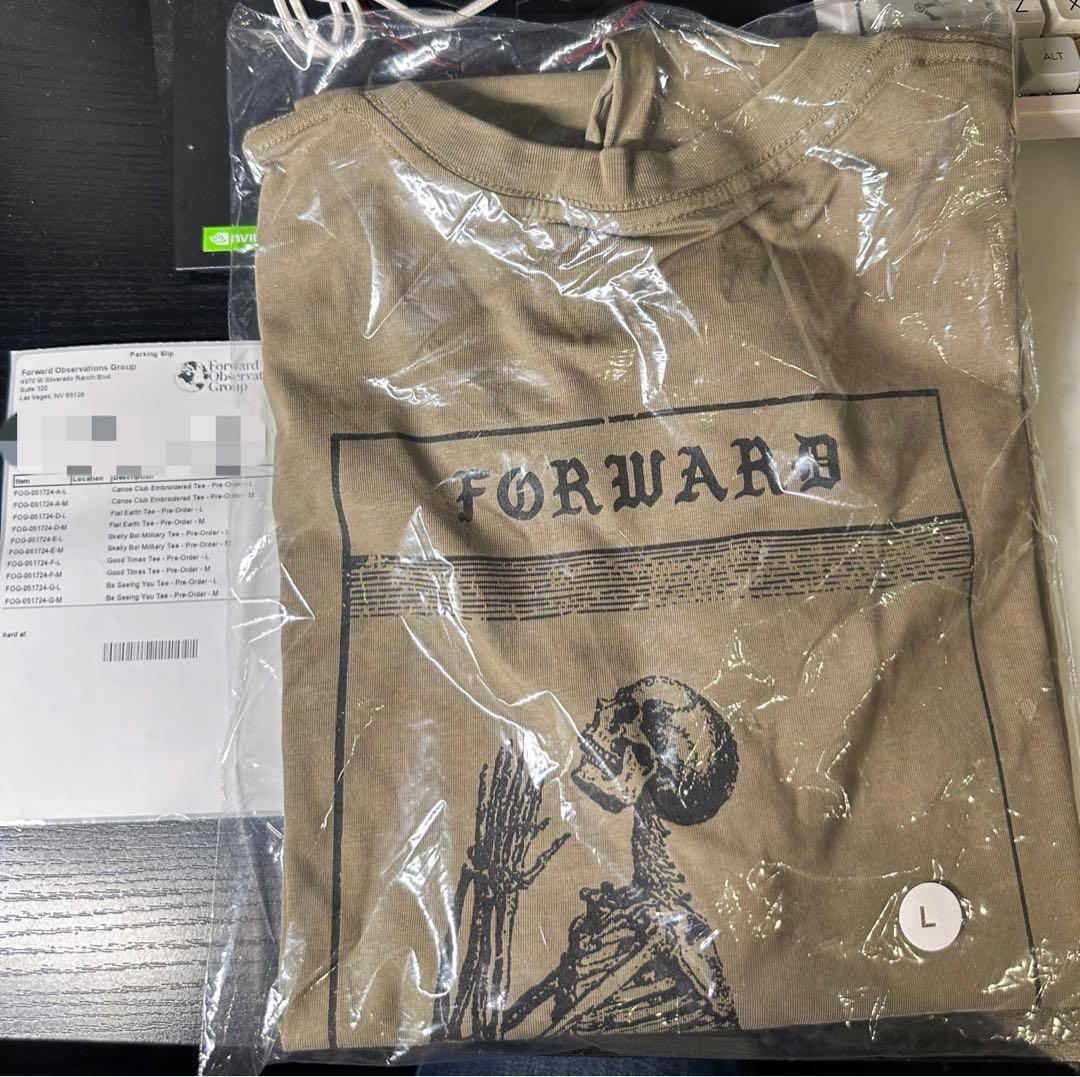 実物Forward Observations Group TシャツUS Lサイズ