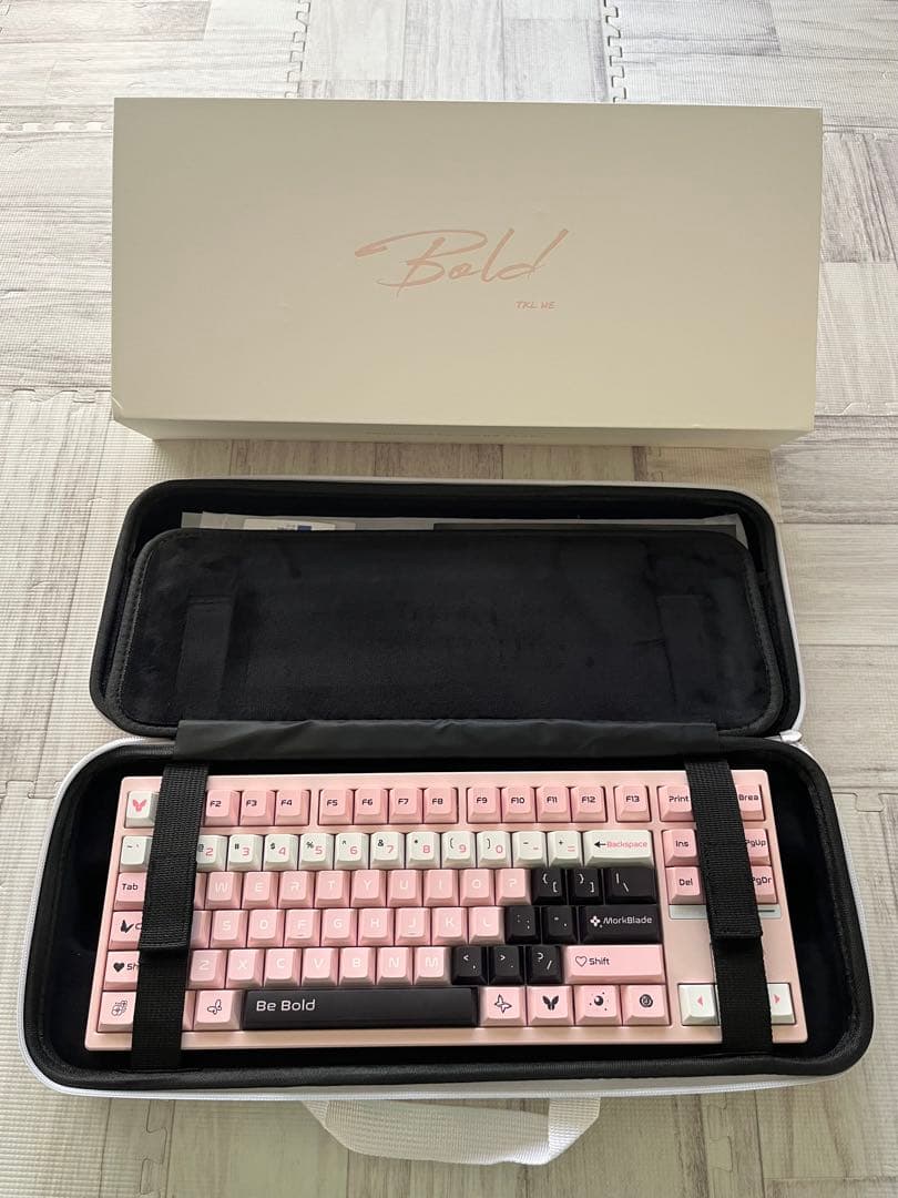 Morkblade Bold TKL HE New Pink 8k【付属品完備】