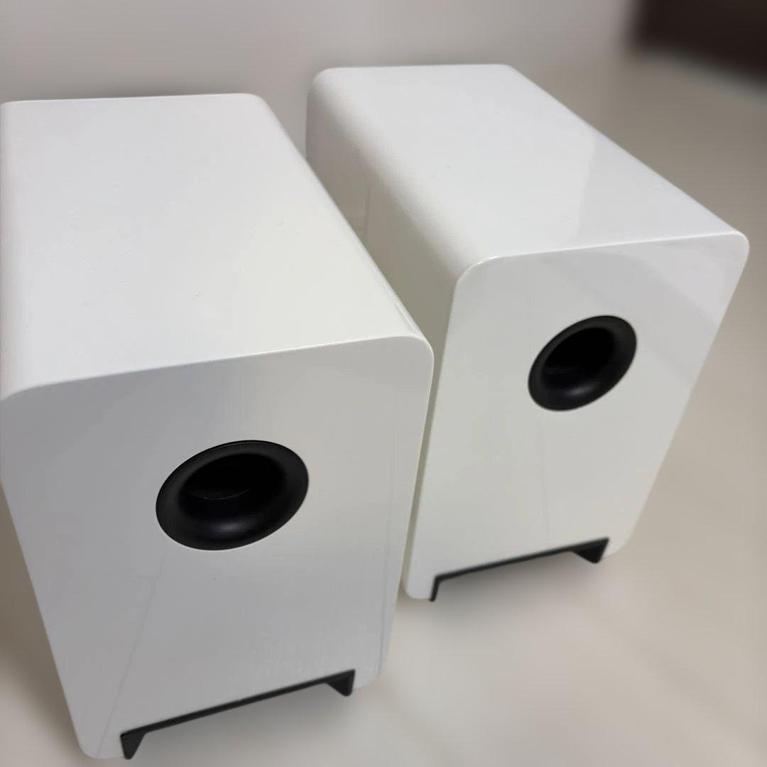 Q Acoustics 2020i スピーカー　ホワイト　傷アリ