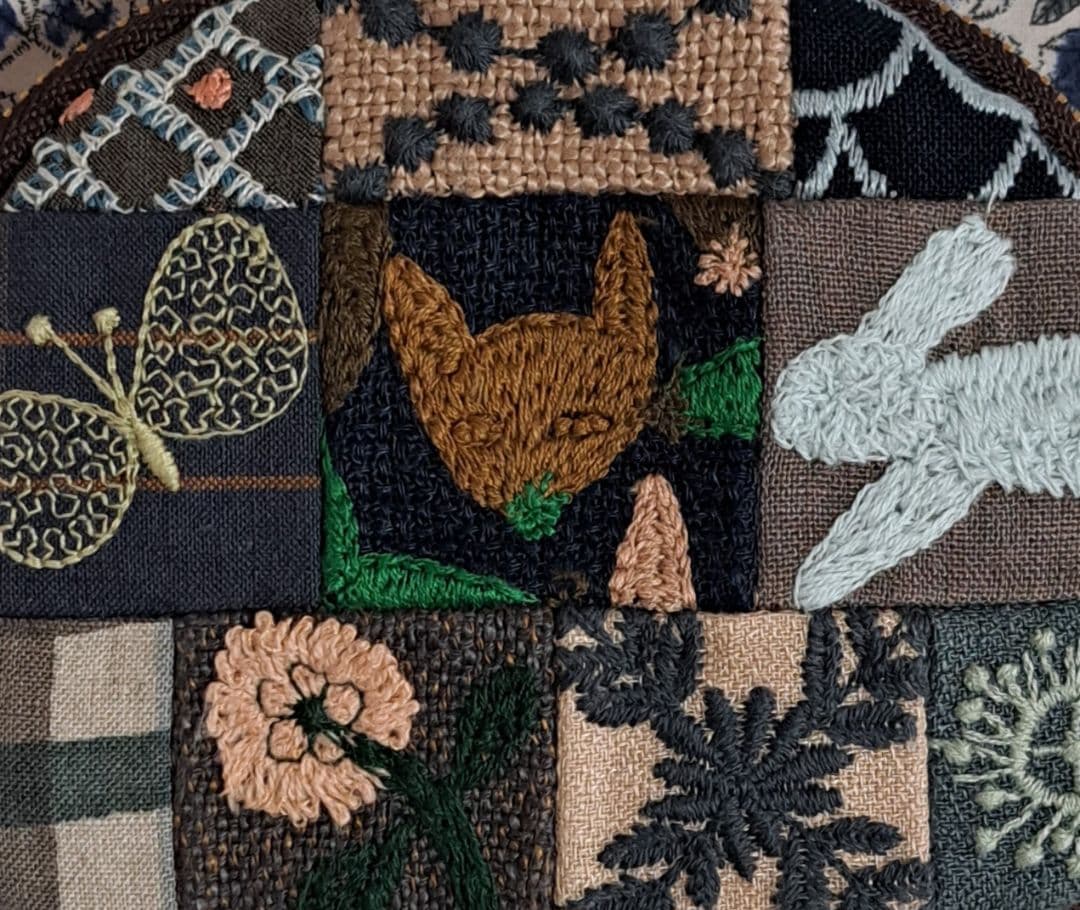 ミナペルホネン ハンドメイド rosy サイズ違いペアポーチ 434