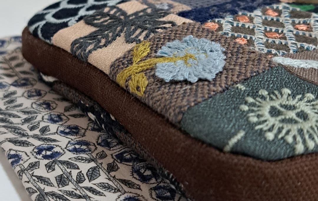 ミナペルホネン ハンドメイド rosy サイズ違いペアポーチ 434
