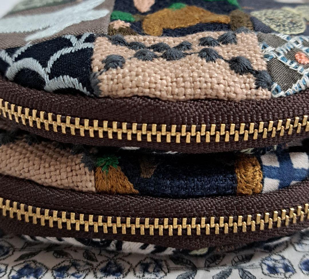 ミナペルホネン ハンドメイド rosy サイズ違いペアポーチ 434